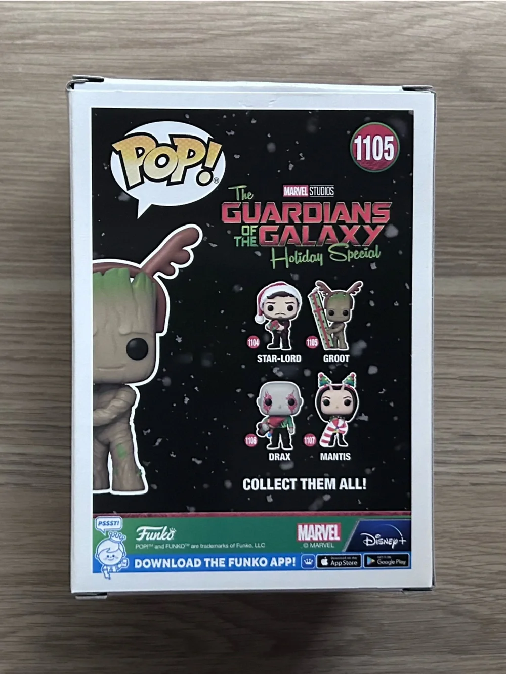Funko Pop! Marvel Holiday bundle! Comes with free Rocket Ty beanie baby! - Picture 13 of 15